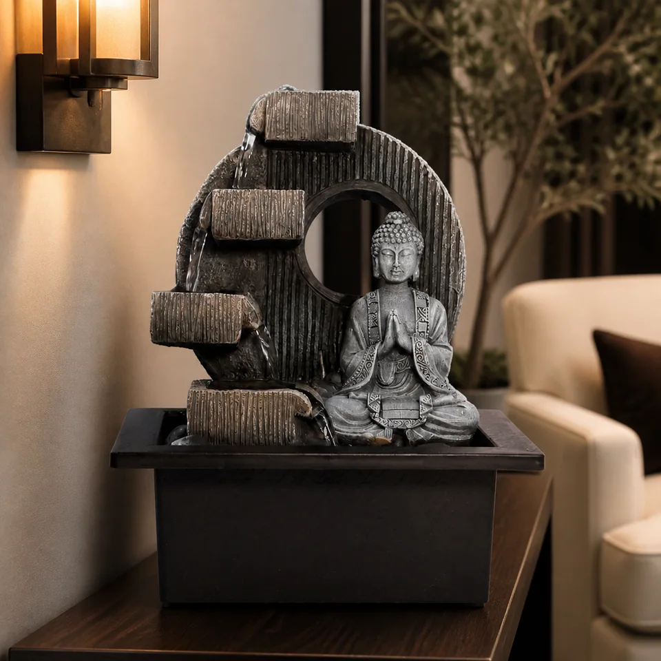 Buddha Step Cascade water fountain, model LR63125