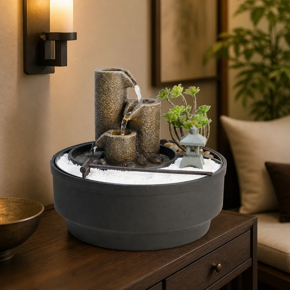 Zen Column Garden water fountain, model LR63143
